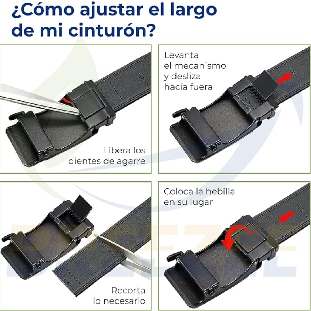 Cinturón Negro My Best Belt | Ajuste Automático - Image 4