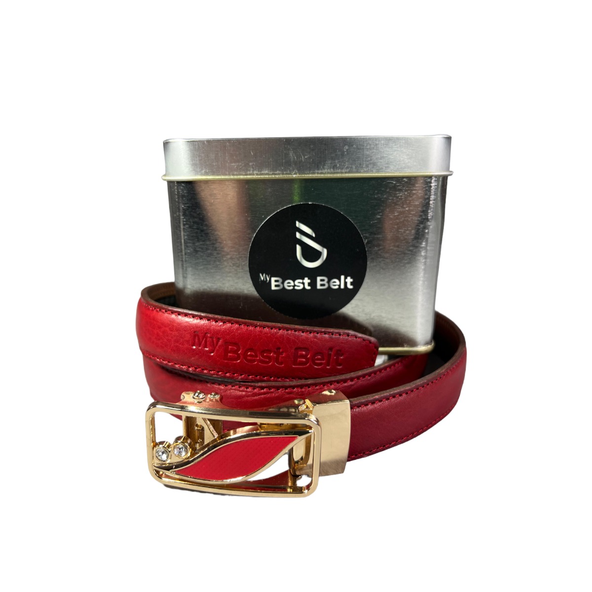 Cinturón De Cuero Femenino Premium My Best Belt