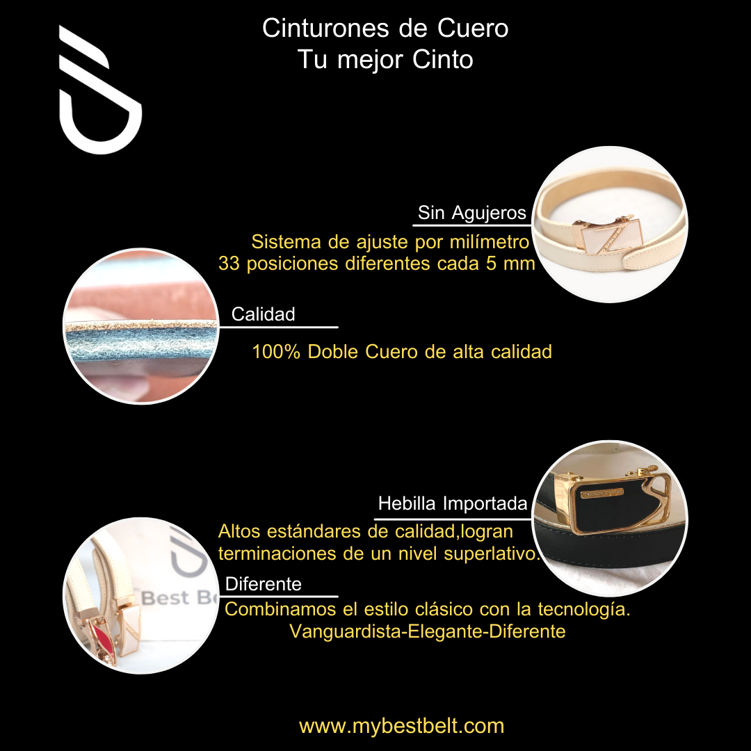 Cinturón De Cuero Femenino. Premium My Best Belt - Image 8